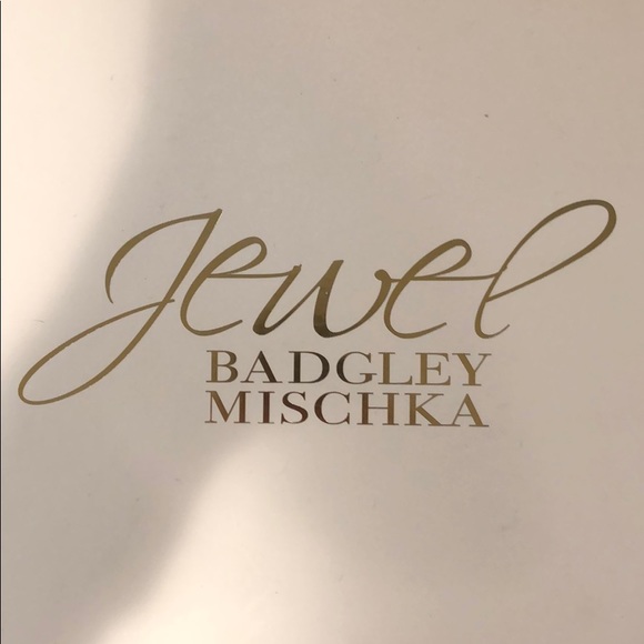 Badgley Mishka jeweled wedding prom heels! - Picture 2 of 3